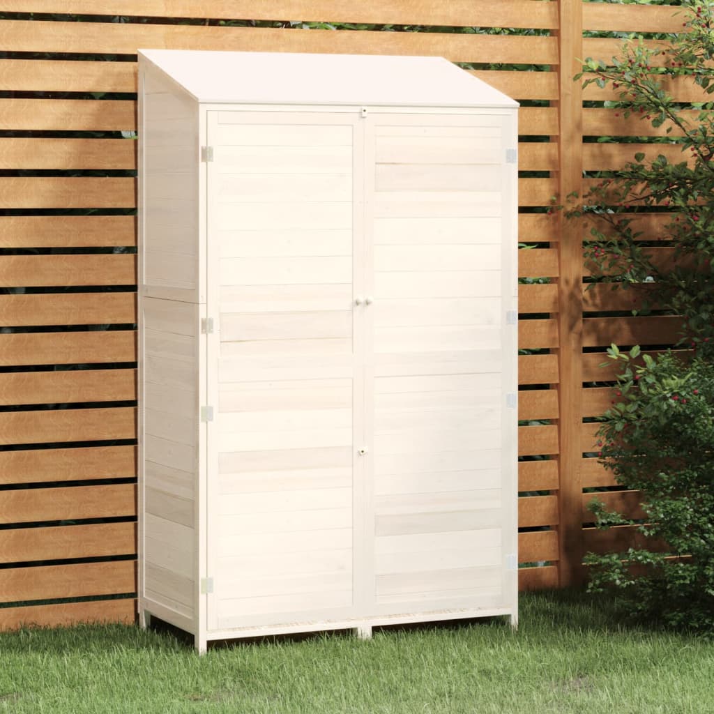 8720286996522_m_en_hd_1 vidaXL Garden Shed White 102x52x174.5 cm Solid Wood Fir - Image 1