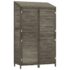 vidaXL Garden Shed Anthracite 102x52x174.5 cm Solid Wood Fir - Image 2