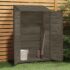 vidaXL Garden Shed Anthracite 102x52x174.5 cm Solid Wood Fir - Image 3