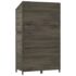 vidaXL Garden Shed Anthracite 102x52x174.5 cm Solid Wood Fir - Image 6