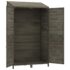 vidaXL Garden Shed Anthracite 102x52x174.5 cm Solid Wood Fir - Image 7