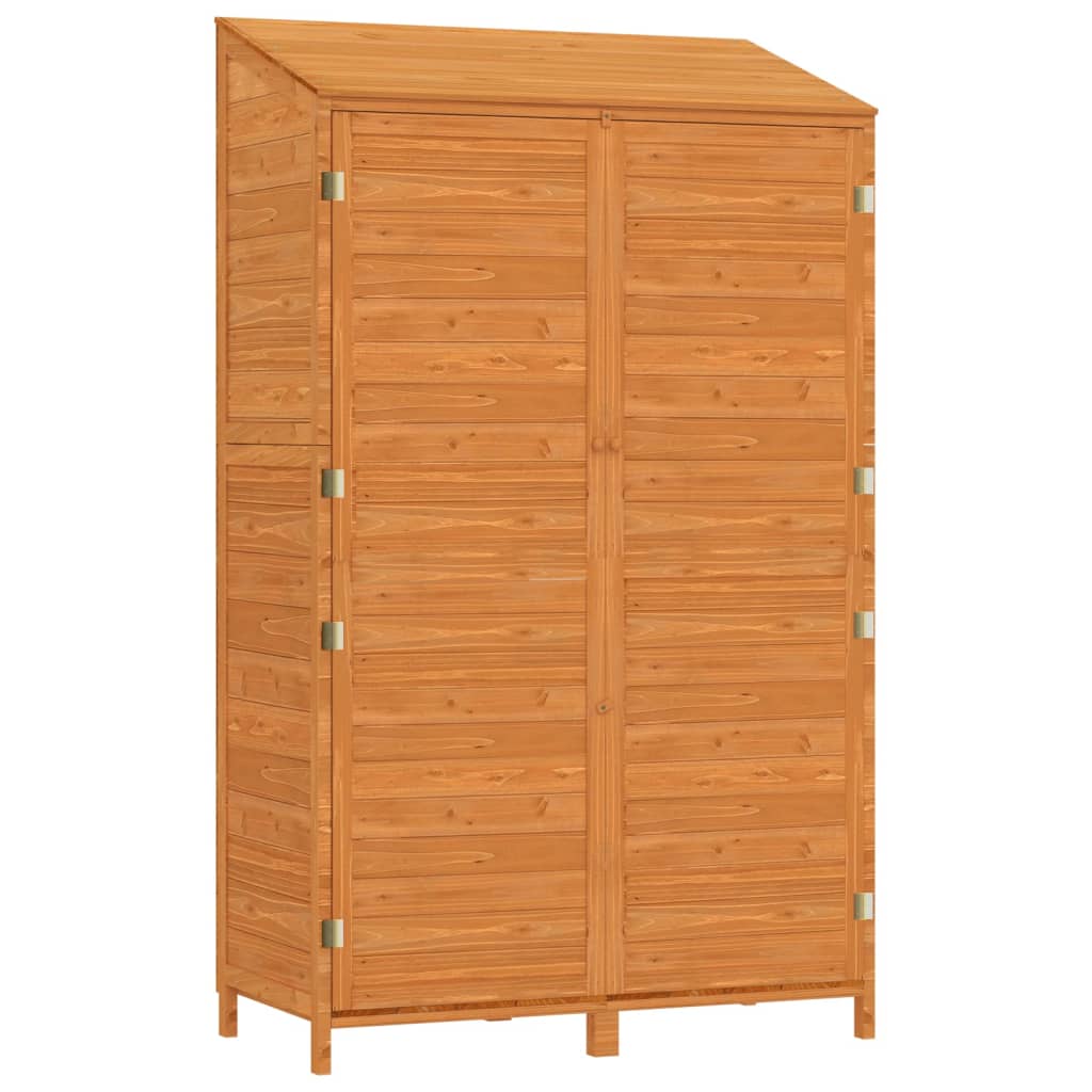 8720286996546_a_en_hd_1 vidaXL Garden Shed Brown 102x52x174.5 cm Solid Wood Fir - Image 2