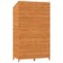 vidaXL Garden Shed Brown 102x52x174.5 cm Solid Wood Fir - Image 6