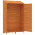 vidaXL Garden Shed Brown 102x52x174.5 cm Solid Wood Fir - Image 7