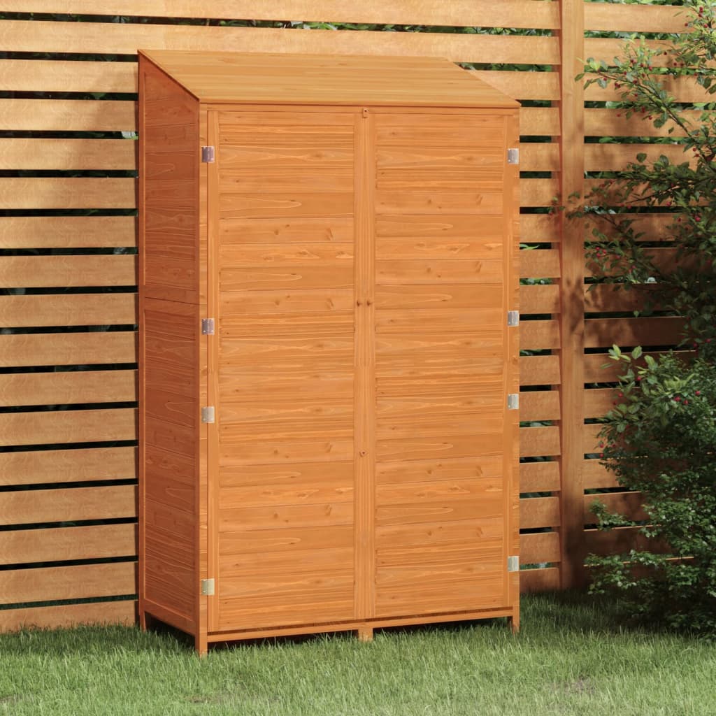 8720286996546_m_en_hd_1 vidaXL Garden Shed Brown 102x52x174.5 cm Solid Wood Fir - Image 1