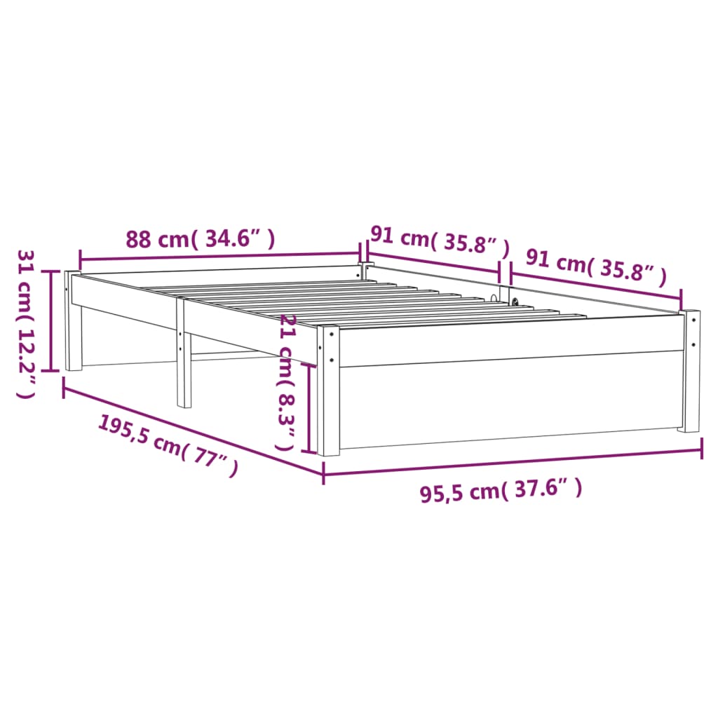 8720286998595_g_en_hd_8 vidaXL Bed Frame without Mattress Solid Wood 90x190 cm - Image 10