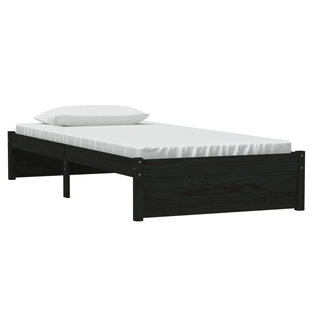 8720286998632_g_en_hd_1 vidaXL Bed Frame without Mattress Black Solid Wood 90x190 cm - Image 3