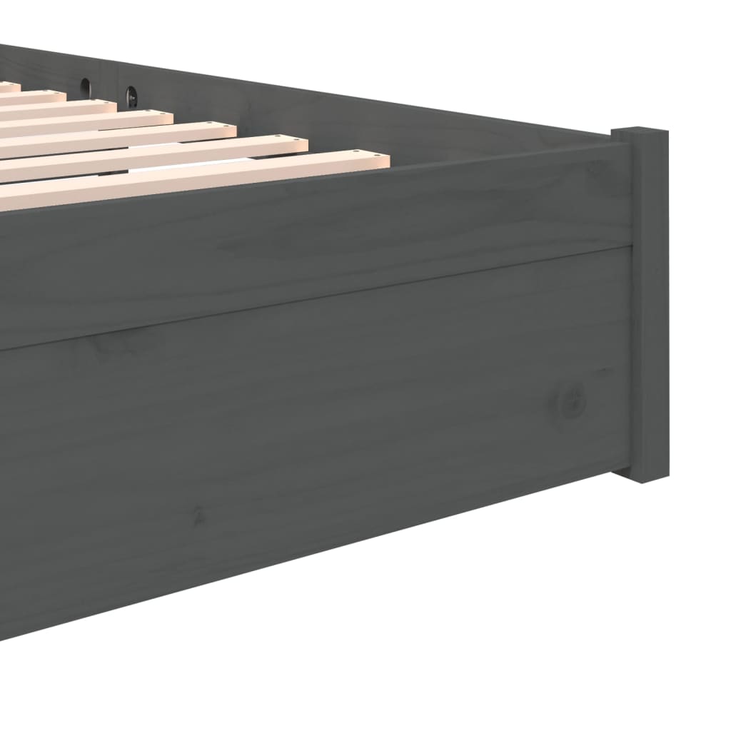 8720286998717_g_en_hd_5 vidaXL Bed Frame without Mattress Grey Solid Wood 135x190 cm - Image 7