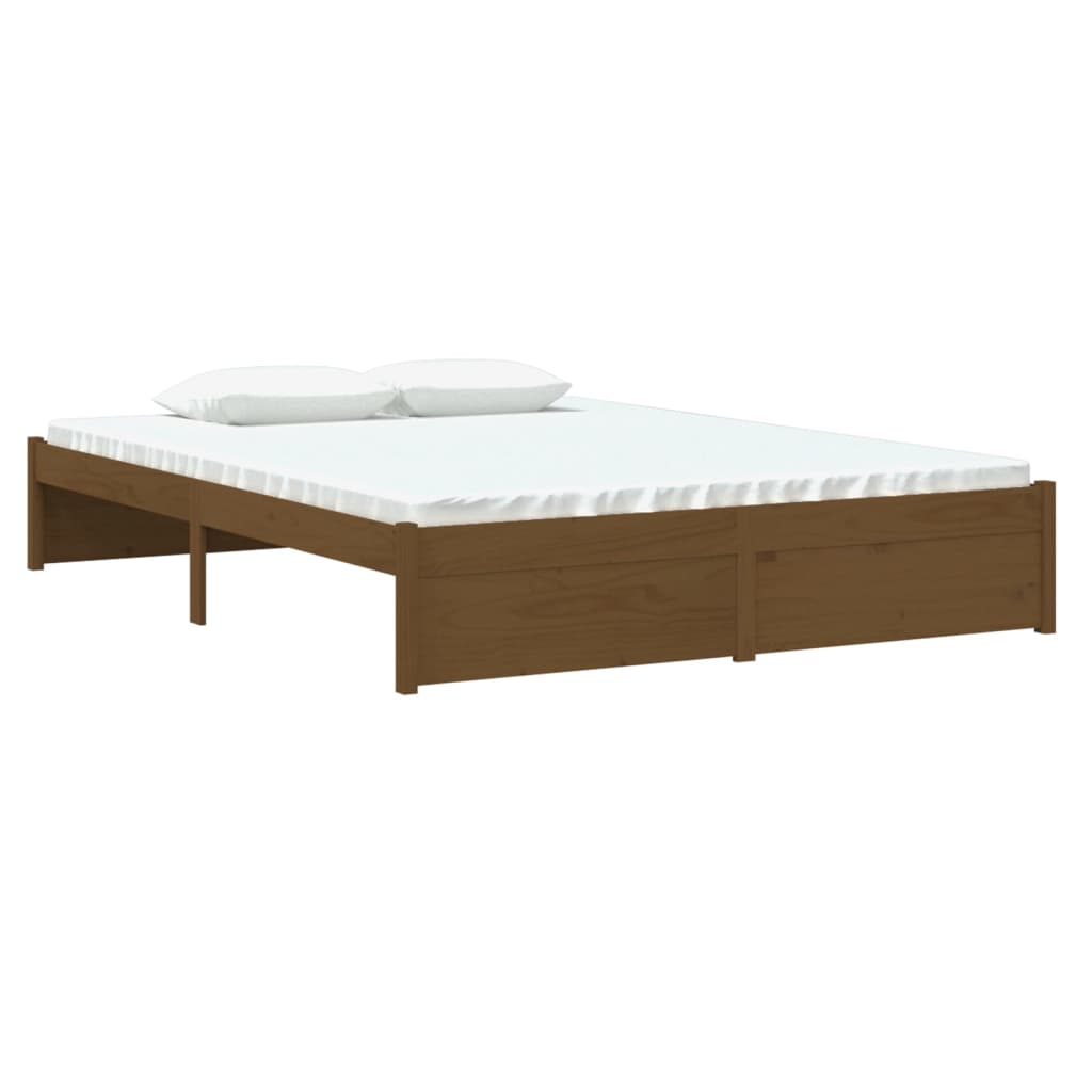 8720286998724_g_en_hd_1 vidaXL Bed Frame without Mattress Honey Brown Solid Wood 135x190 cm - Image 3