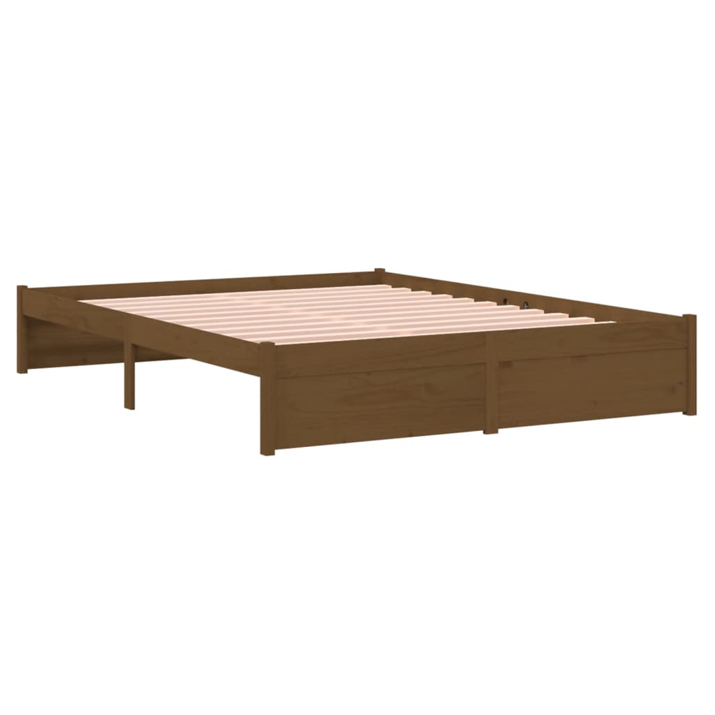8720286998724_g_en_hd_2 vidaXL Bed Frame without Mattress Honey Brown Solid Wood 135x190 cm - Image 4