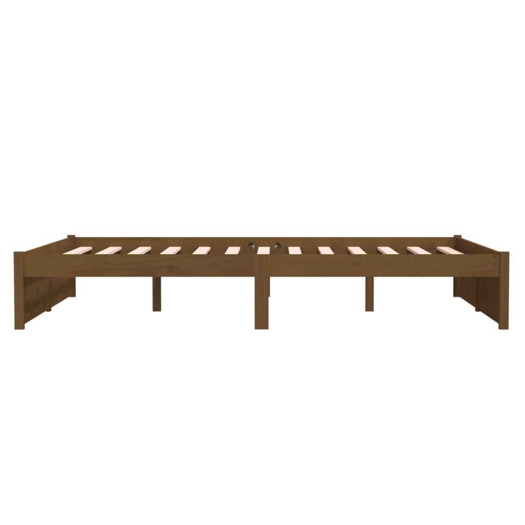 8720286998724_g_en_hd_4 vidaXL Bed Frame without Mattress Honey Brown Solid Wood 135x190 cm - Image 6