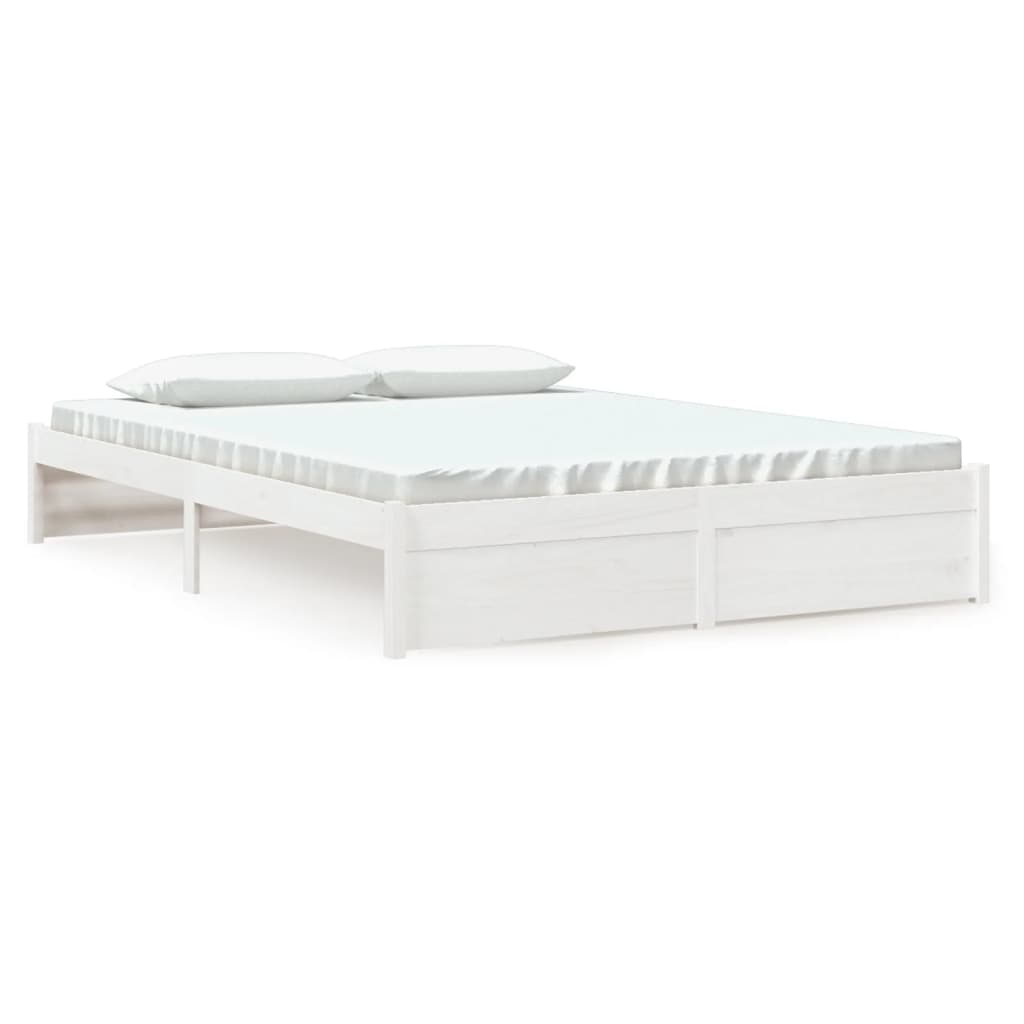 8720286999004_a_en_hd_1 vidaXL Bed Frame without Mattress White Solid Wood 150x200 cm - Image 2
