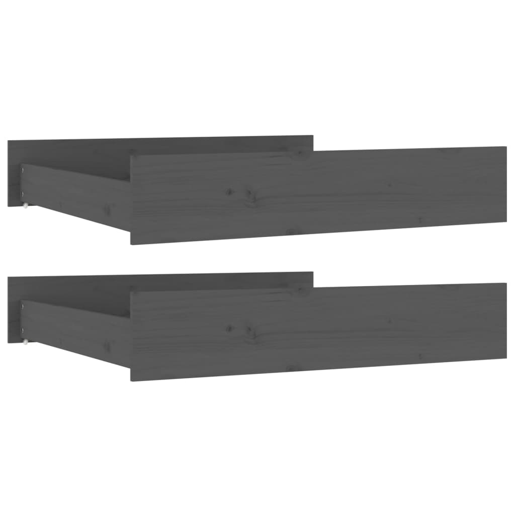 8720286999264_a_en_hd_1 vidaXL Bed Drawers 2 pcs Grey Solid Wood Pine - Image 2