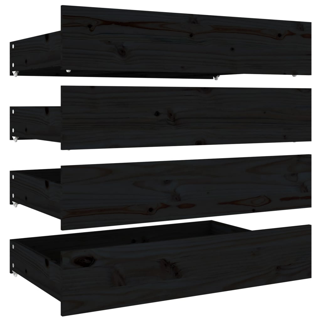 8720286999486_a_en_hd_1 vidaXL Bed Drawers 4 pcs Black Solid Wood Pine - Image 2