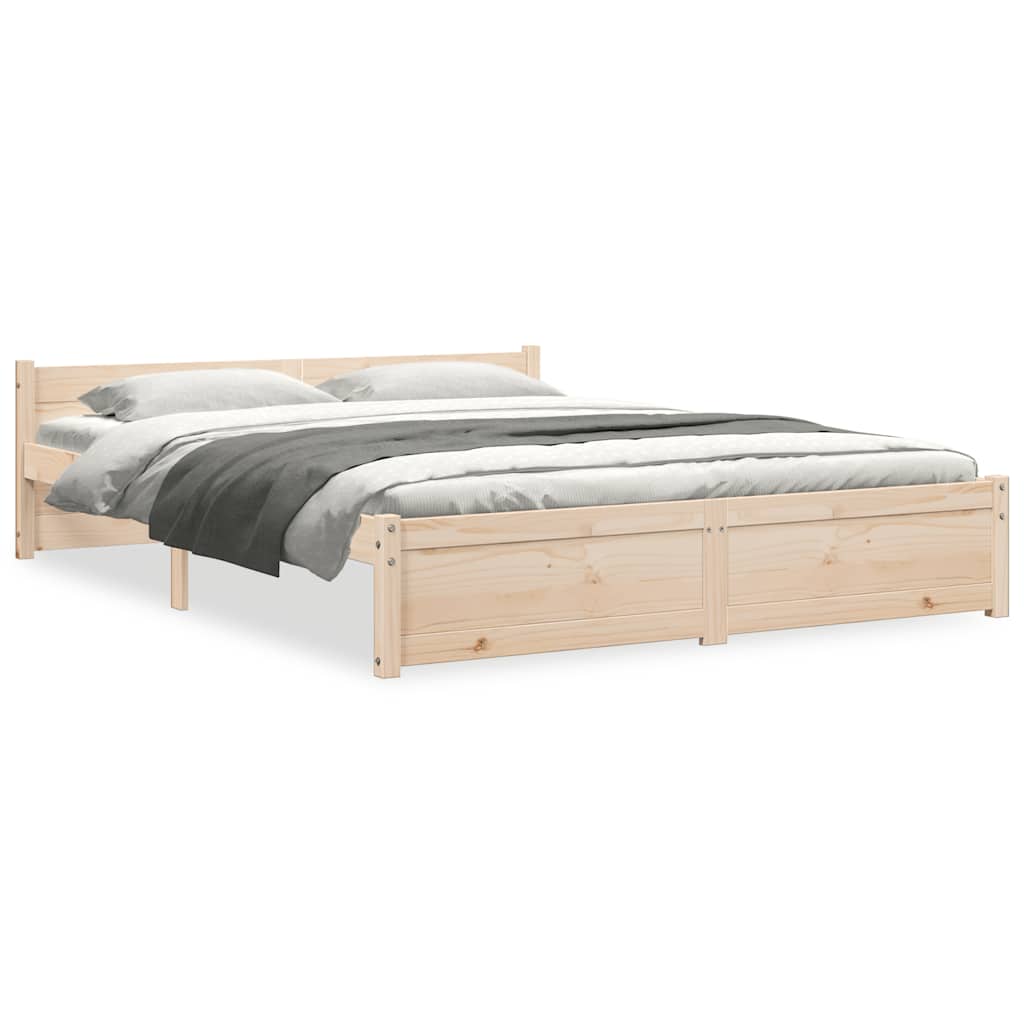 8720286999646_a_en_hd_1 vidaXL Bed Frame without Mattress Solid Wood 135x190 cm - Image 2