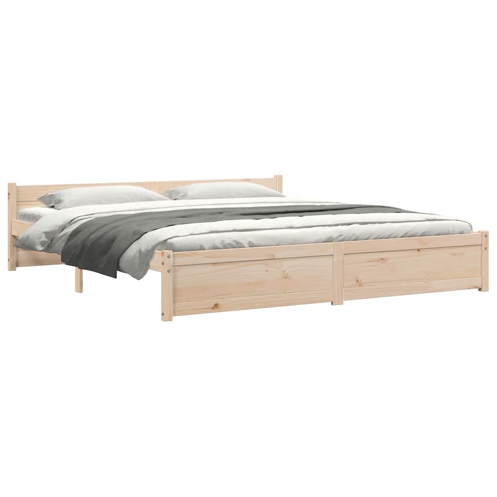 8720287000044_g_en_hd_2 vidaXL Bed Frame without Mattress Solid Wood 183x203 cm King - Image 4