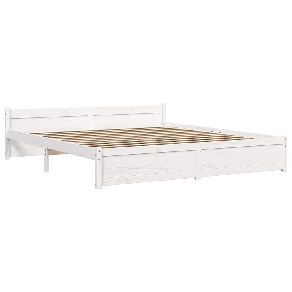 8720287000051_g_en_hd_1 vidaXL Bed Frame without Mattress White Solid Wood 183x203 cm King - Image 3