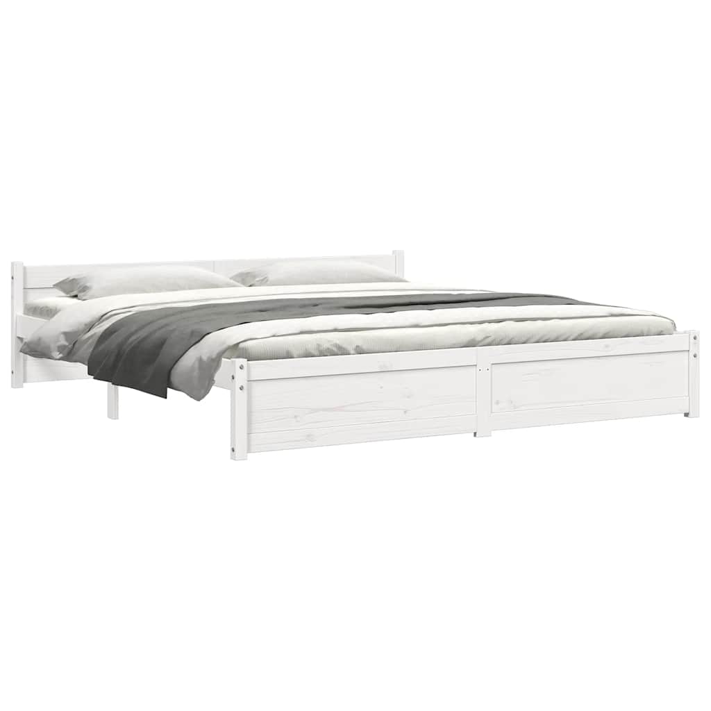 8720287000051_g_en_hd_2 vidaXL Bed Frame without Mattress White Solid Wood 183x203 cm King - Image 4