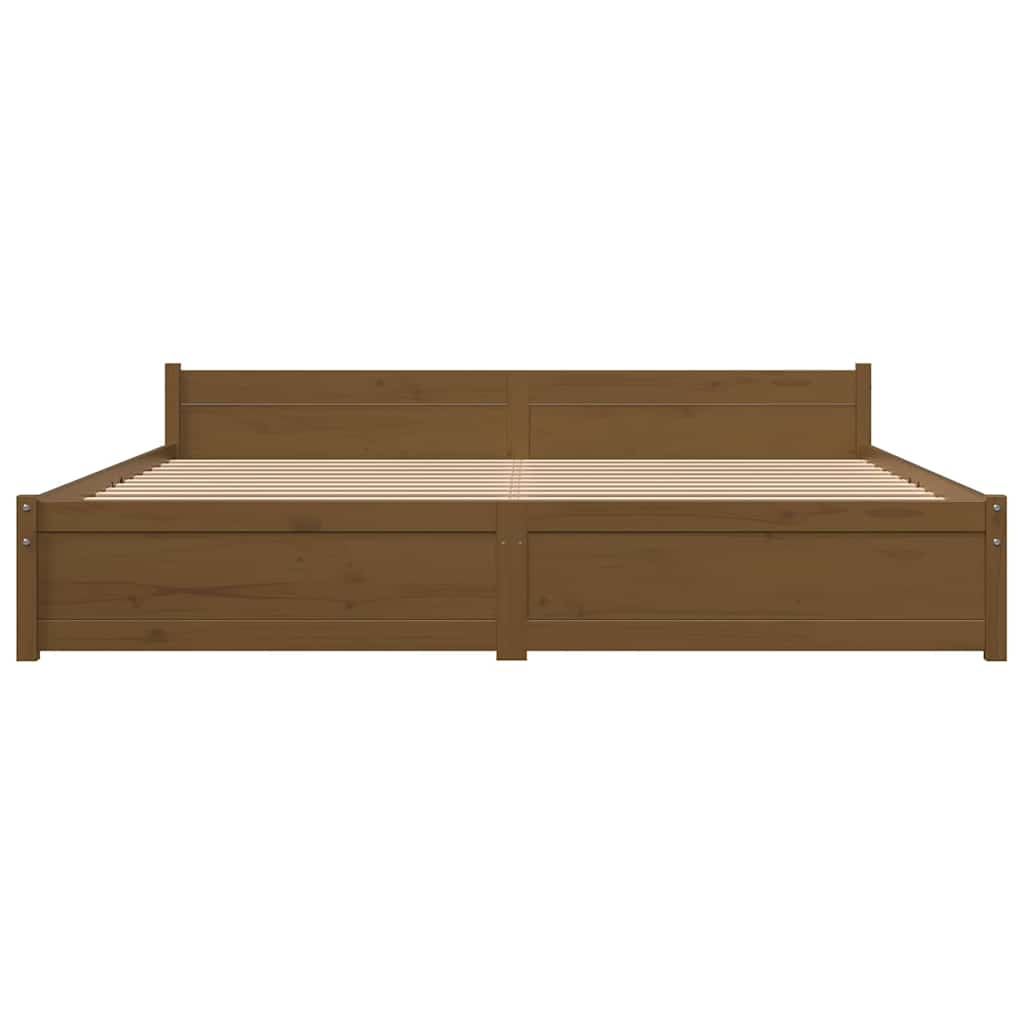 8720287000075_g_en_hd_3 vidaXL Bed Frame without Mattress Honey Brown Solid Wood 183x203 cm King - Image 5