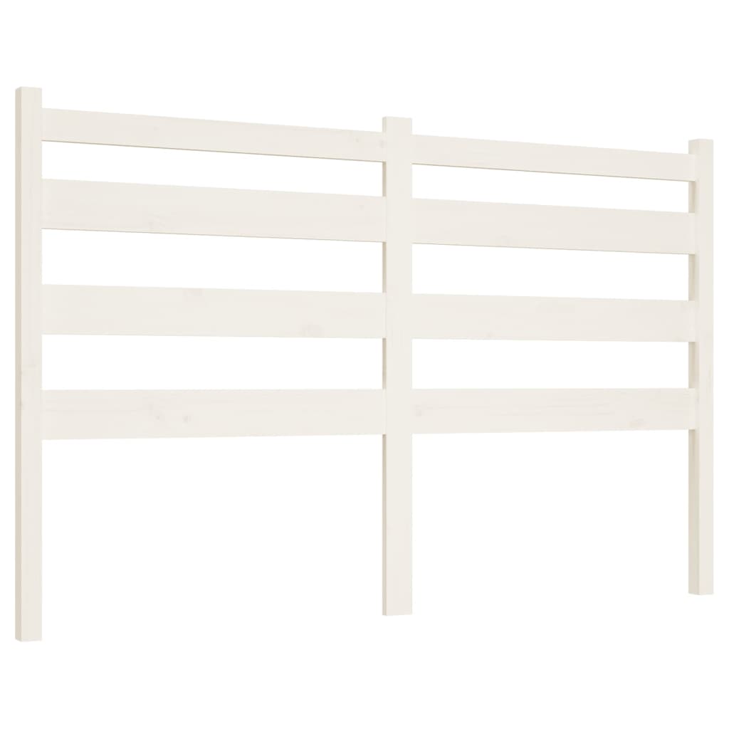8720287003076_a_en_hd_1 vidaXL Bed Headboard White 156 cm Solid Wood Pine - Image 2