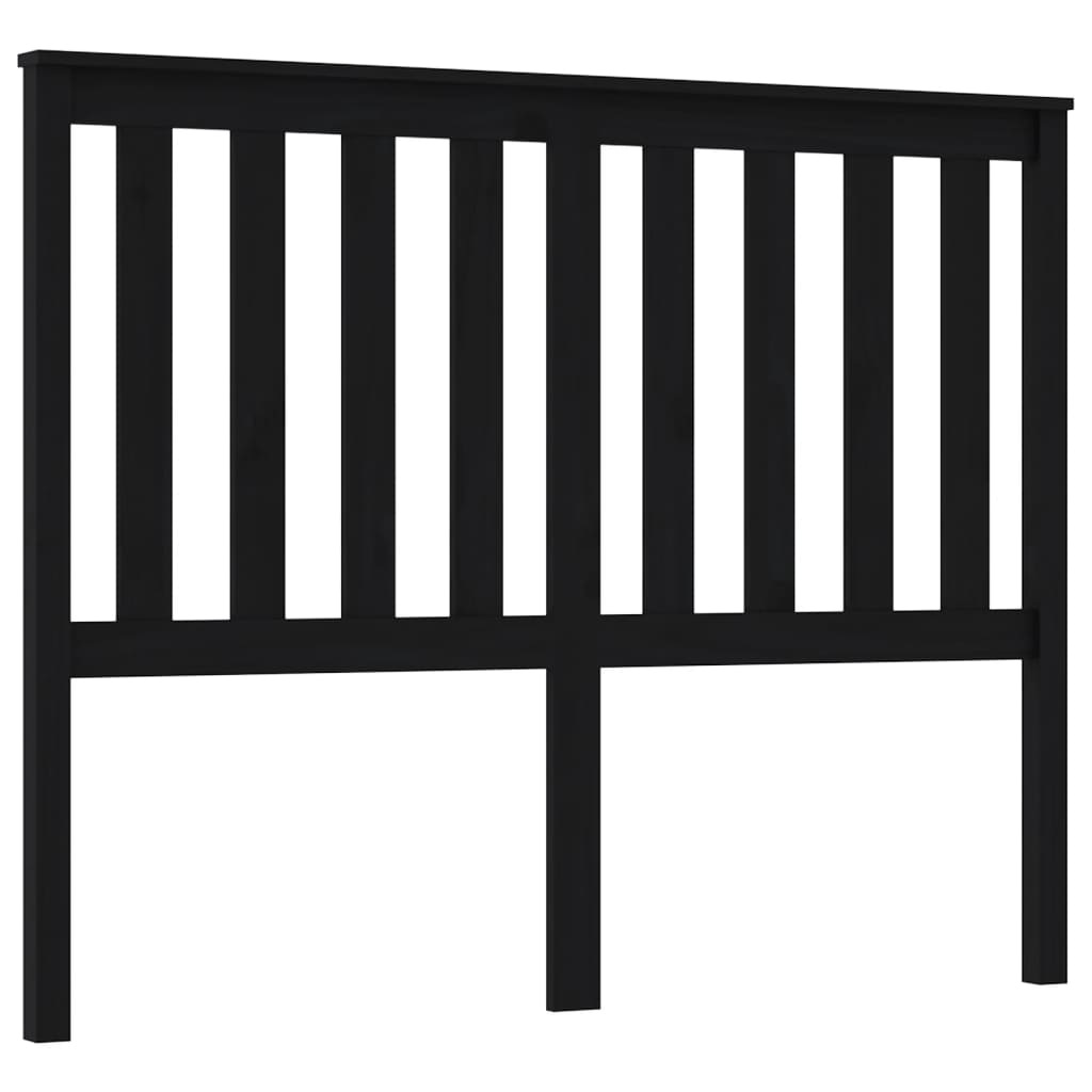 8720287004004_a_en_hd_1 vidaXL Bed Headboard Black 141 cm Solid Wood Pine - Image 2