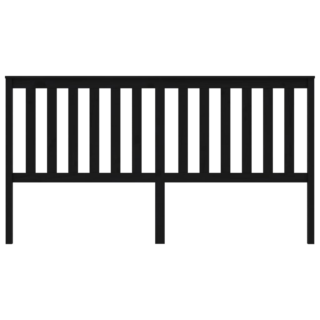 8720287004202_g_en_hd_1 vidaXL Bed Headboard Black 186 cm Solid Wood Pine - Image 3