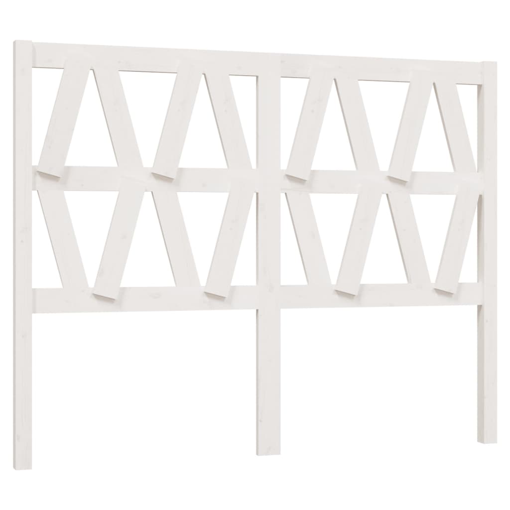 8720287004974_a_en_hd_1 vidaXL Bed Headboard White 141 cm Solid Wood Pine - Image 2