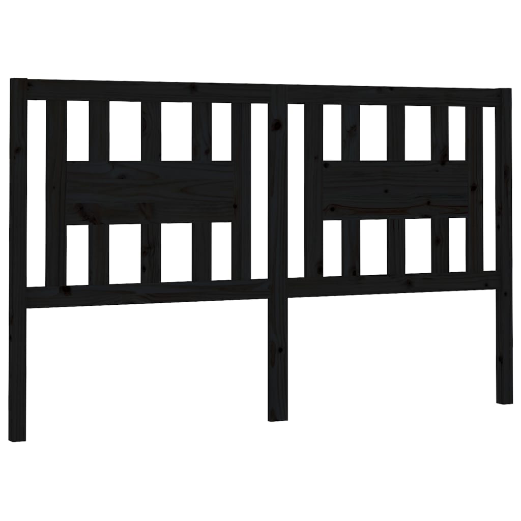 8720287005506_a_en_hd_1 vidaXL Headboard Black 141 cm Solid Wood Pine - Image 2