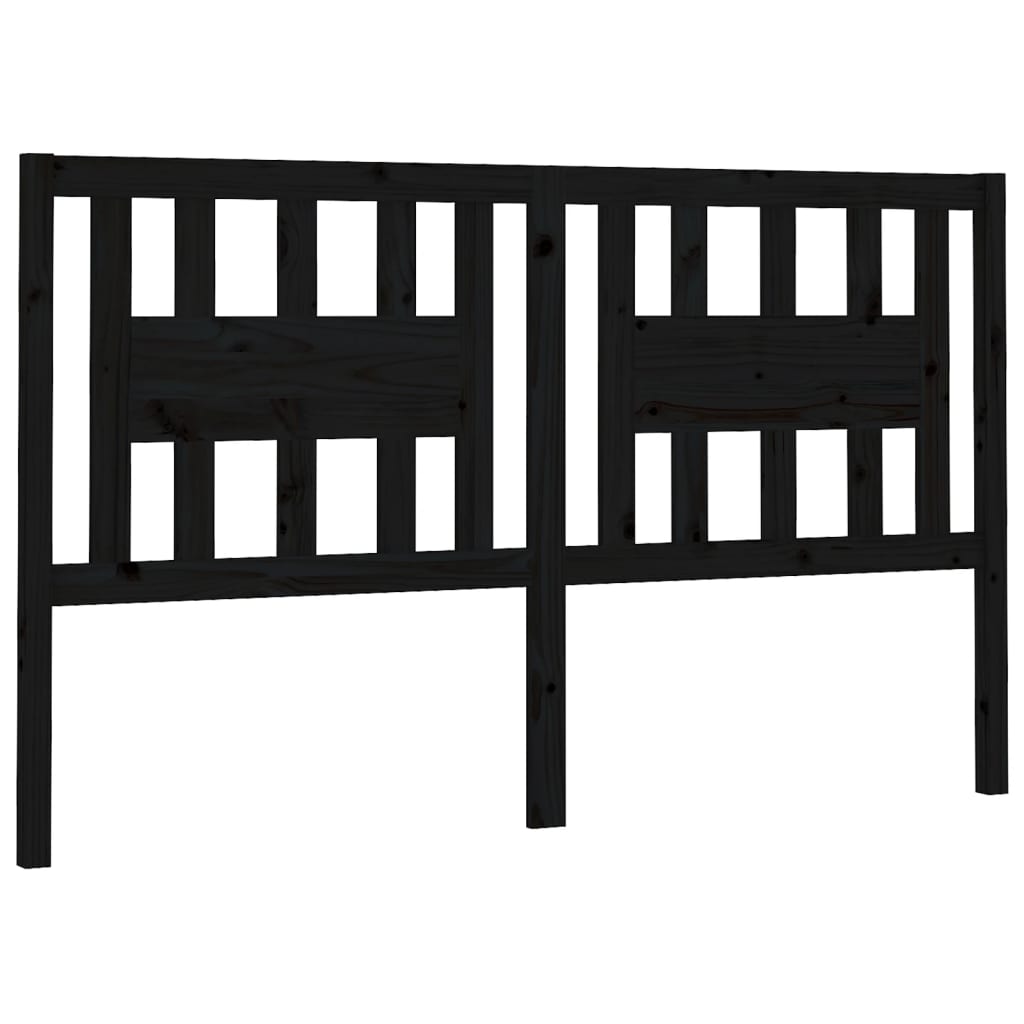 8720287005605_a_en_hd_1 vidaXL Headboard Black 156 cm Solid Wood Pine - Image 2