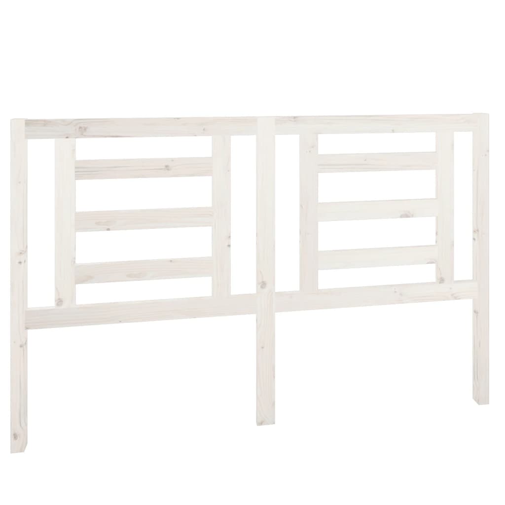 8720287007074_a_en_hd_1 vidaXL Bed Headboard White 156 cm Solid Wood Pine - Image 2