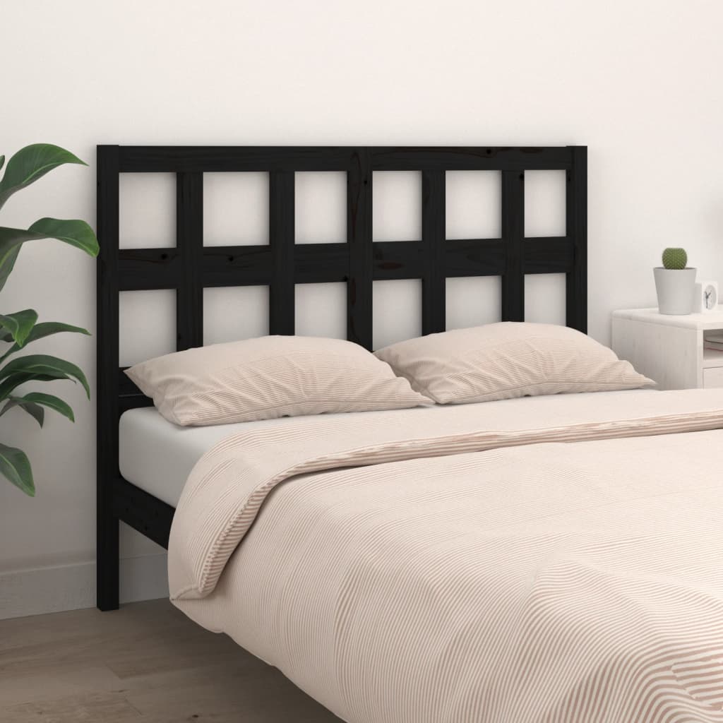8720287008200_g_en_hd_1 vidaXL Bed Headboard Black 185.5 cm Solid Wood Pine - Image 3