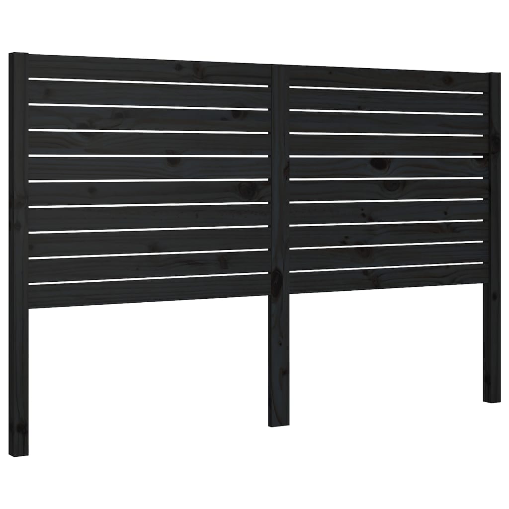 8720287009207_a_en_hd_1 vidaXL Bed Headboard Black 186 cm Solid Wood Pine - Image 2
