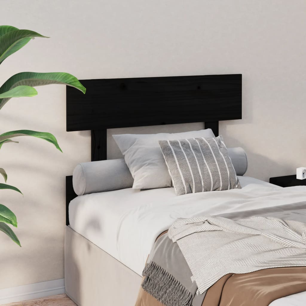 8720287009351_g_en_hd_2 vidaXL Bed Headboard Black 93.5 cm Solid Wood Pine - Image 4