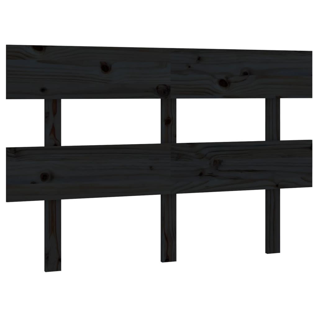 8720287009504_a_en_hd_1 vidaXL Bed Headboard Black 138 cm Solid Wood Pine - Image 2