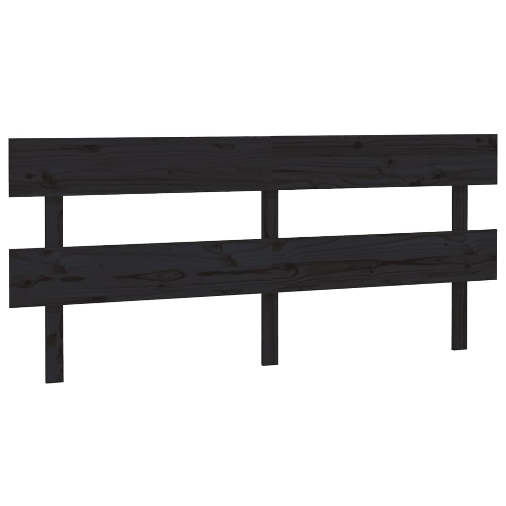 8720287009702_a_en_hd_1 vidaXL Bed Headboard Black 184 cm Solid Wood Pine - Image 2