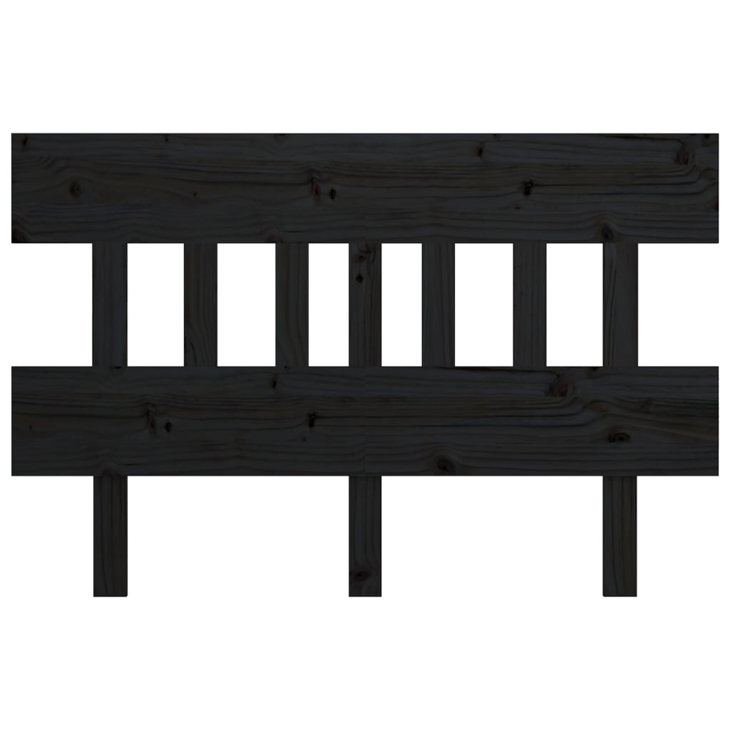8720287010005_g_en_hd_1 vidaXL Bed Headboard Black 138.5 cm Solid Wood Pine - Image 3