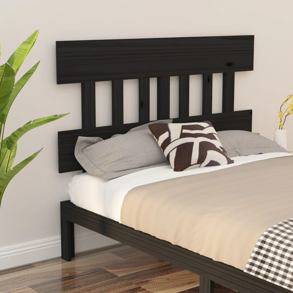 8720287010005_g_en_hd_2 vidaXL Bed Headboard Black 138.5 cm Solid Wood Pine - Image 4