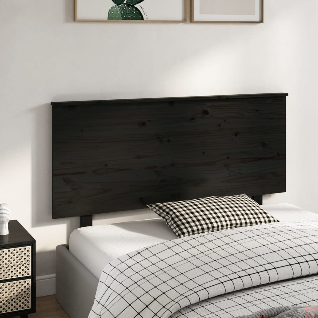8720287010500_g_en_hd_2 vidaXL Bed Headboard Black 139 cm Solid Wood Pine - Image 4