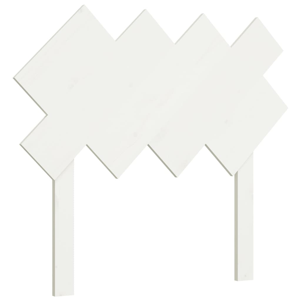 8720287010821_a_en_hd_1 vidaXL Bed Headboard White 92 cm Single Solid Wood Pine - Image 2