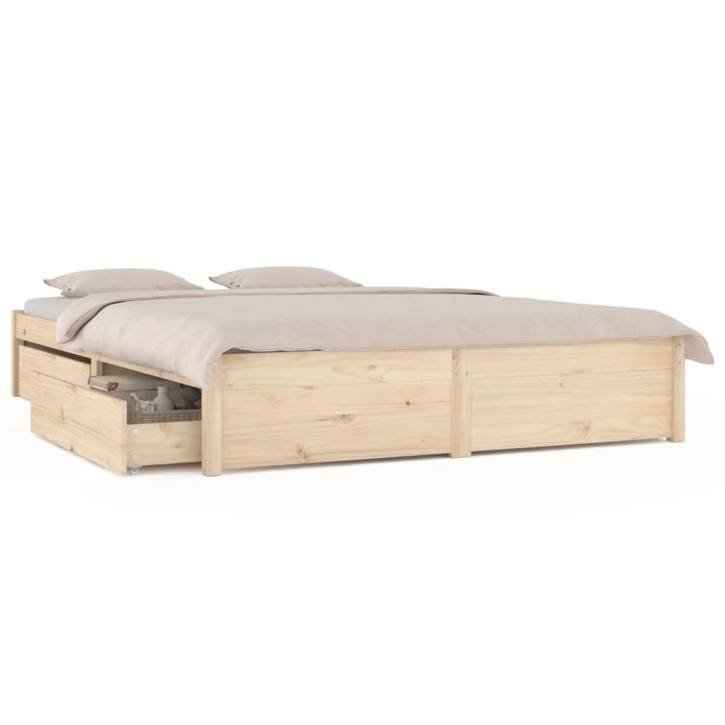 8720287011941_a_en_hd_1 vidaXL Bed Frame without Mattress with Drawers 135x190 cm - Image 2