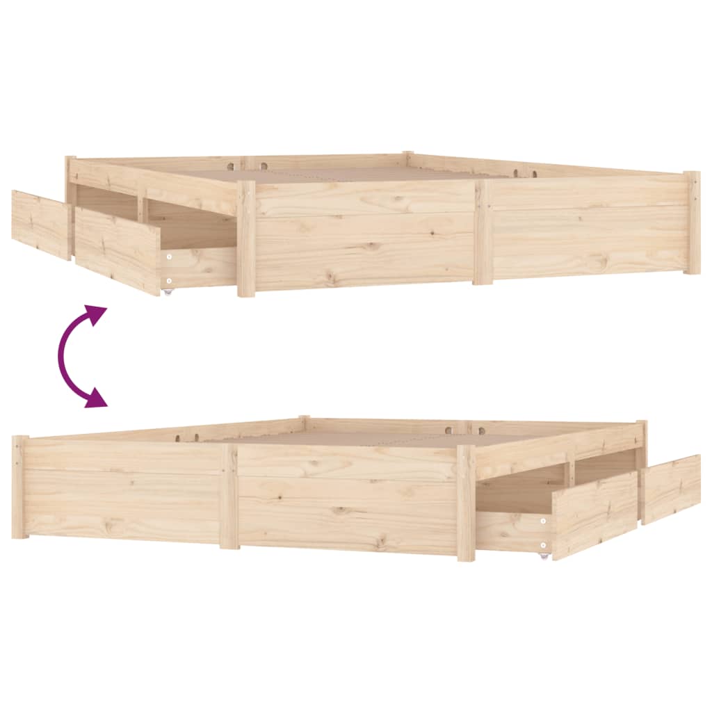 8720287011941_g_en_hd_5 vidaXL Bed Frame without Mattress with Drawers 135x190 cm - Image 7