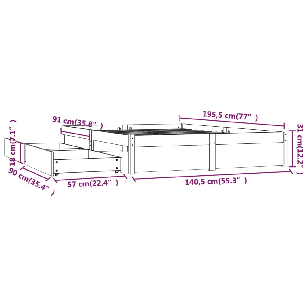 8720287011941_g_en_hd_8 vidaXL Bed Frame without Mattress with Drawers 135x190 cm - Image 10