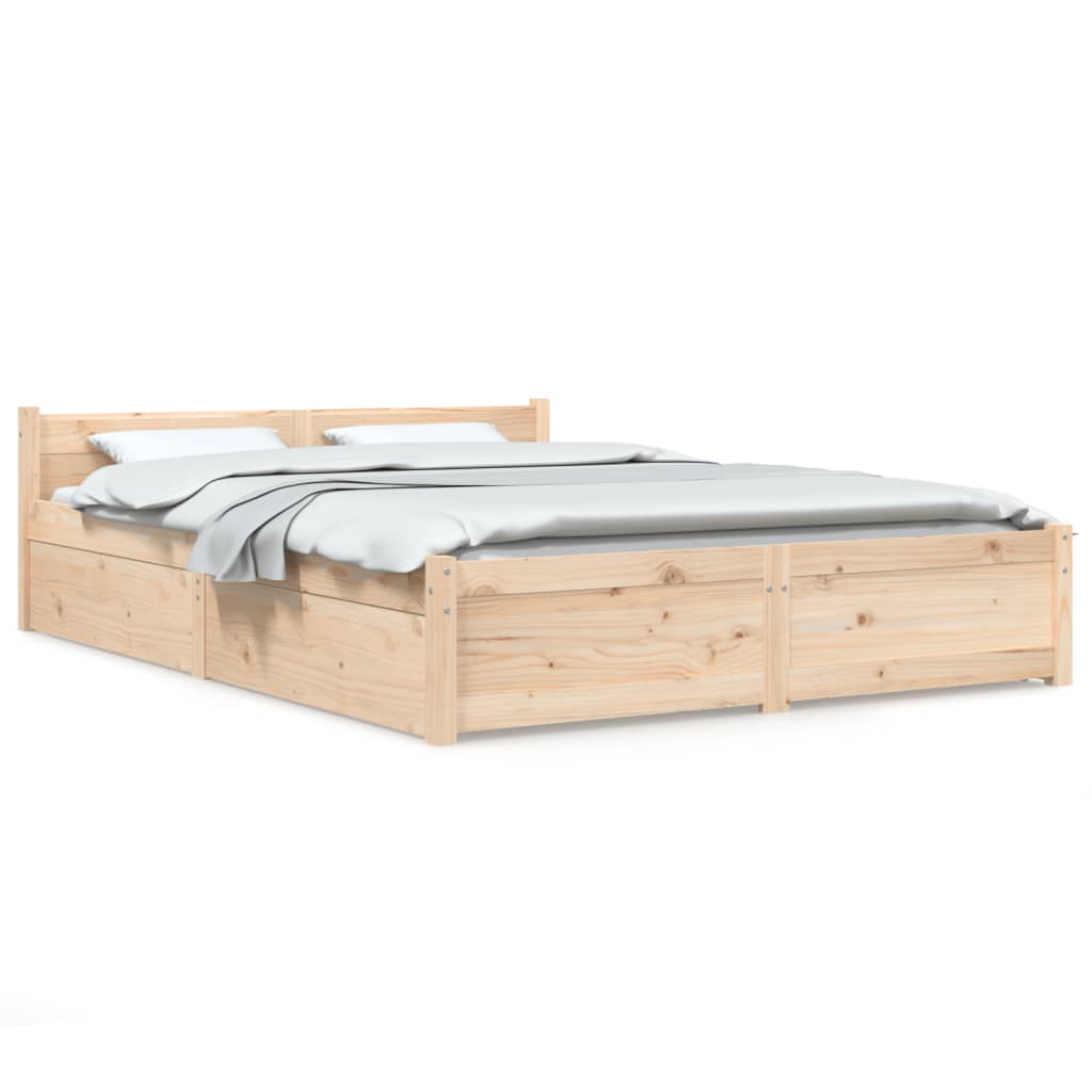 8720287012399_a_en_hd_1 vidaXL Bed Frame without Mattress with Drawers 135x190 cm - Image 2