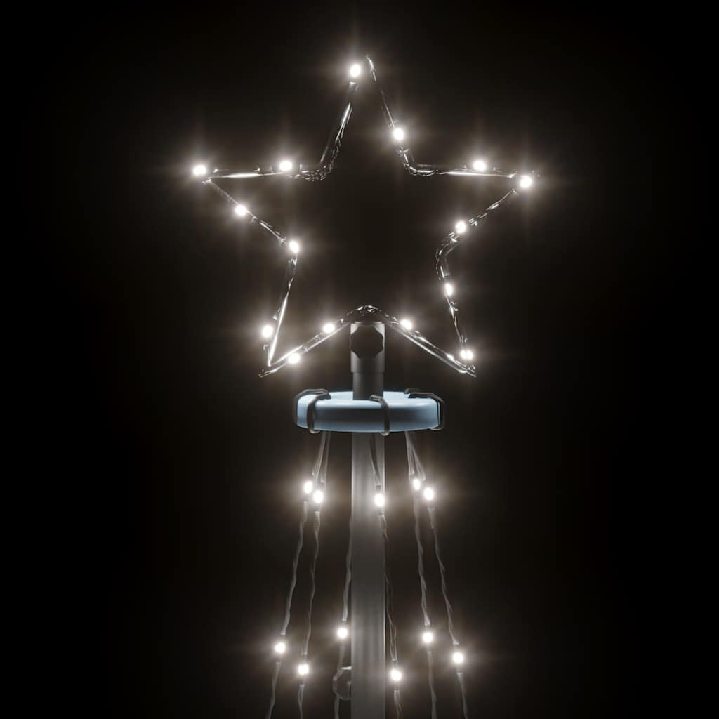 8720287017882_g_en_hd_3 vidaXL Christmas Cone Tree Cold White 108 LEDs 70x180 cm - Image 5