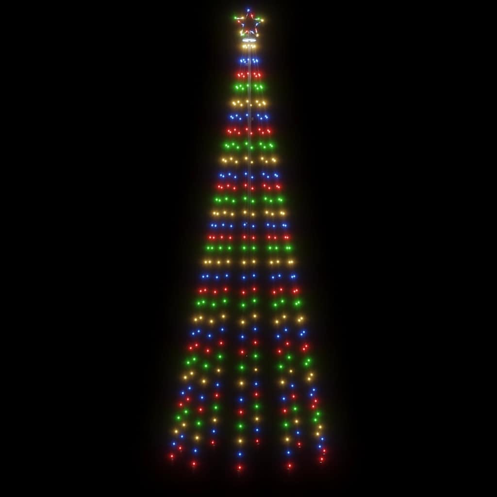 8720287017943_g_en_hd_2 vidaXL Christmas Cone Tree Colourful 310 LEDs 100x300 cm - Image 4