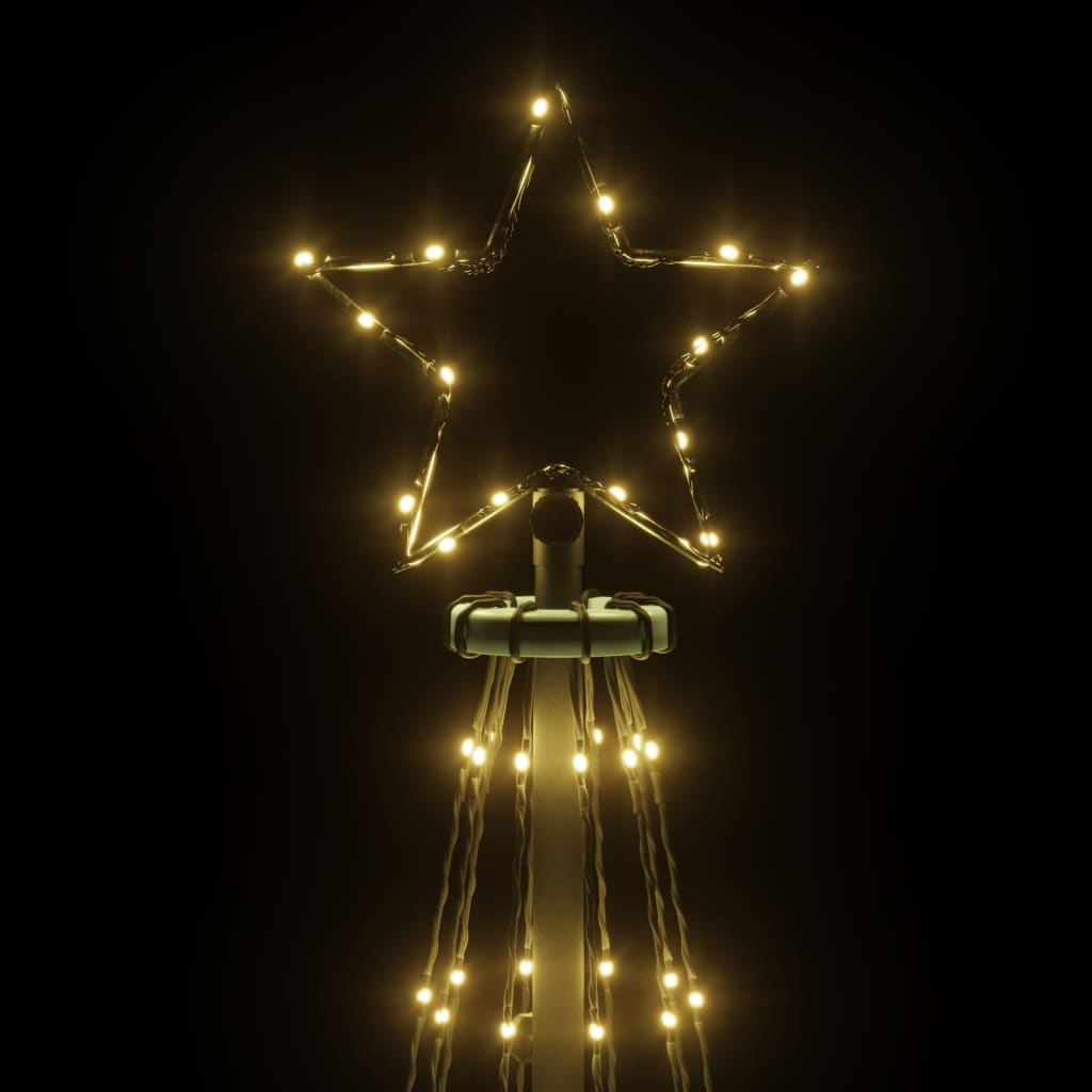 8720287018032_g_en_hd_3 vidaXL Christmas Tree with Spike Warm White 108 LEDs 180 cm - Image 5