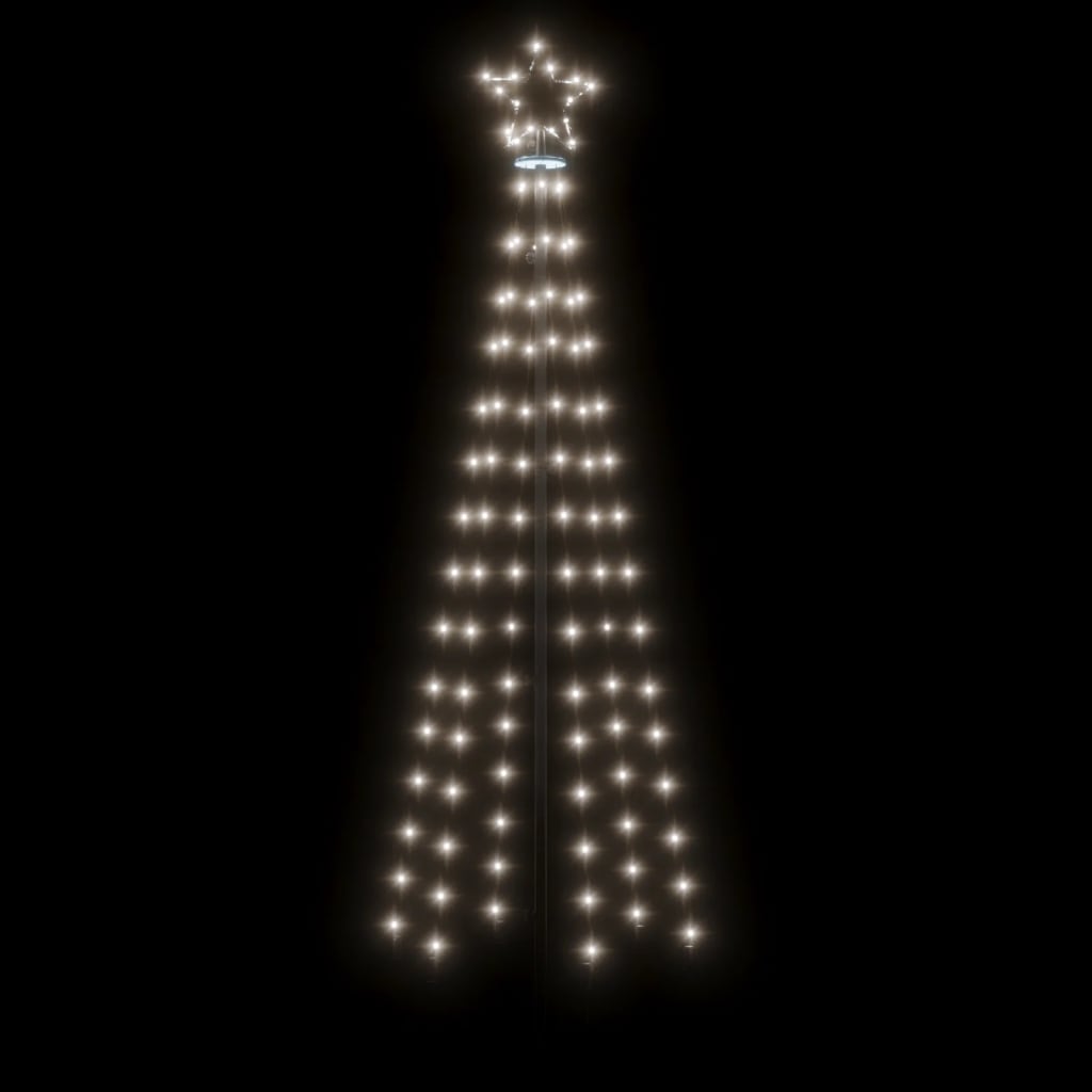 8720287018049_g_en_hd_2 vidaXL Christmas Tree with Spike Cold White 108 LEDs 180 cm - Image 4