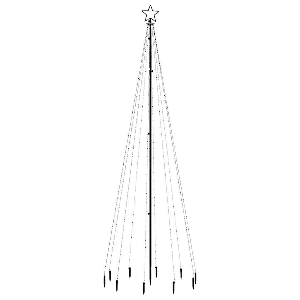 8720287018094_g_en_hd_1 vidaXL Christmas Tree with Spike Colourful 310 LEDs 300 cm - Image 3