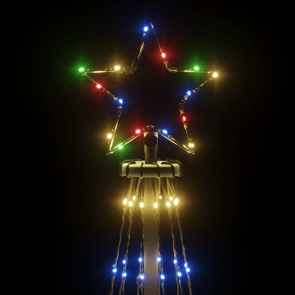 8720287018094_g_en_hd_3 vidaXL Christmas Tree with Spike Colourful 310 LEDs 300 cm - Image 5