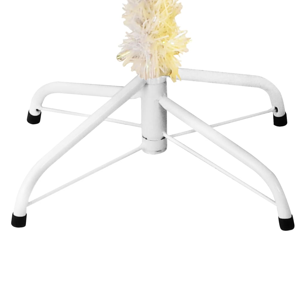 8720287021032_g_en_hd_4 vidaXL Artificial Christmas Tree with Iridescent Tips White 120 cm PVC - Image 5